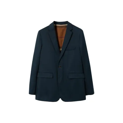 Burberry Notched Collar Tailored Blazer