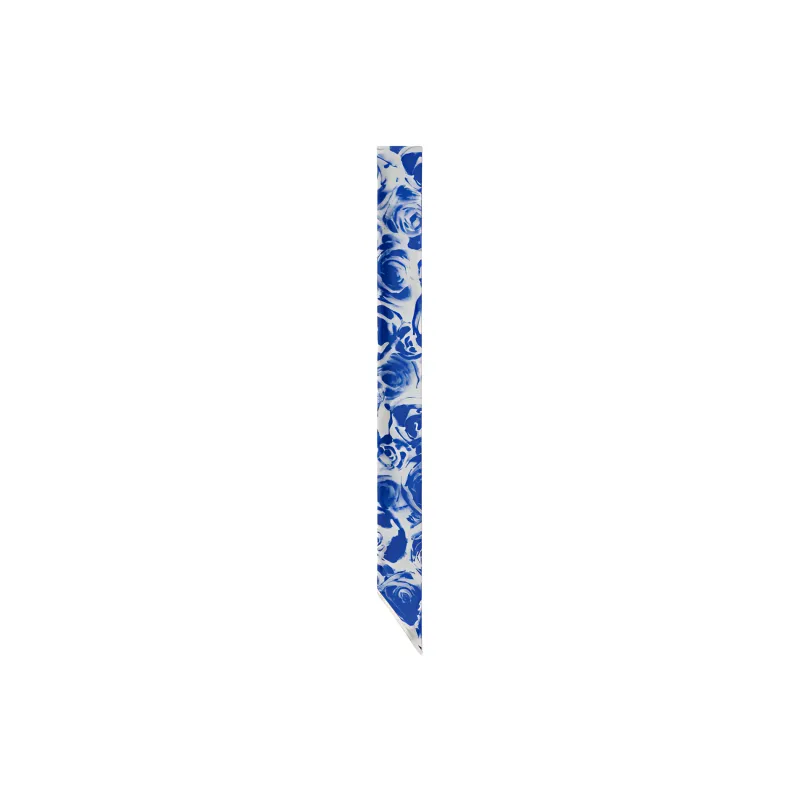 Burberry Rose Printed Silk Scarf-1