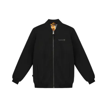 Timberland Waterproof And Windproof Windbreaker Jacket Men's Black