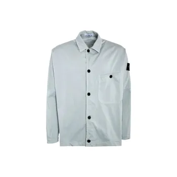 STONE ISLAND Jackets Men Haze Blue