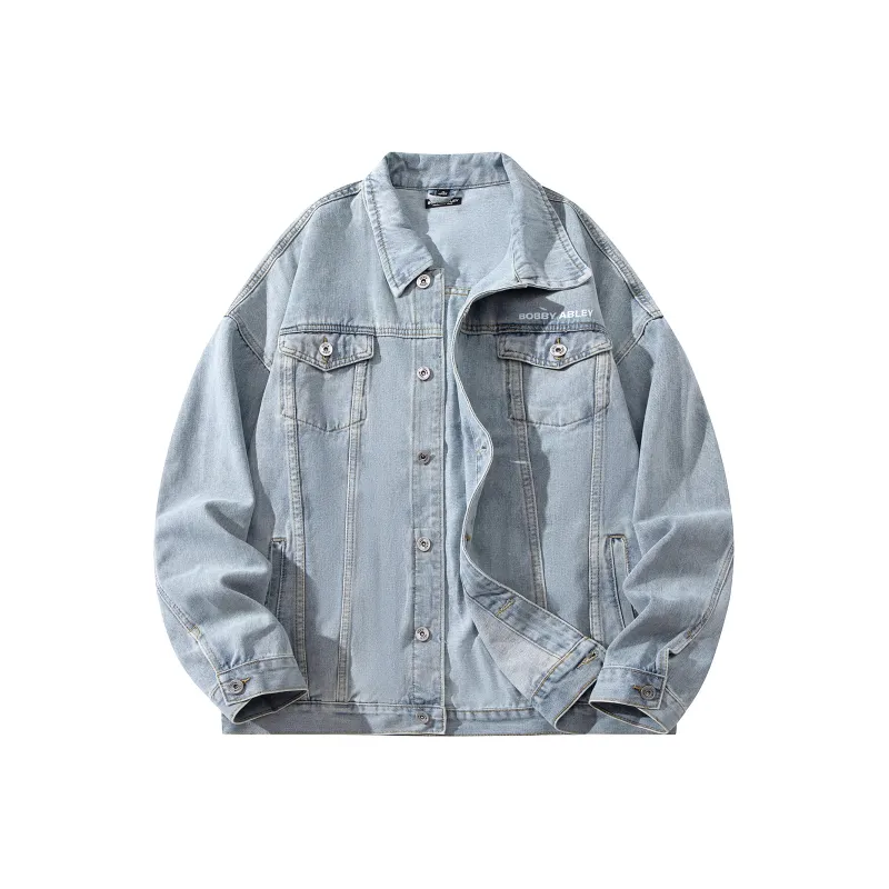 BOBBY ABLEY Denim Jackets Unisex-4