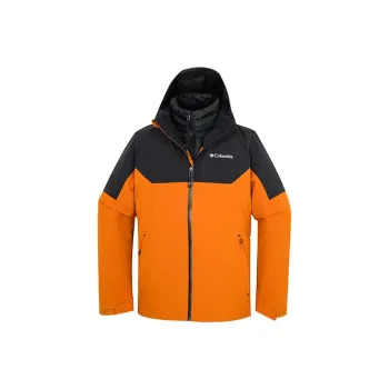 Columbia Waterproof And Warm Windbreaker Jacket Men's Orange
