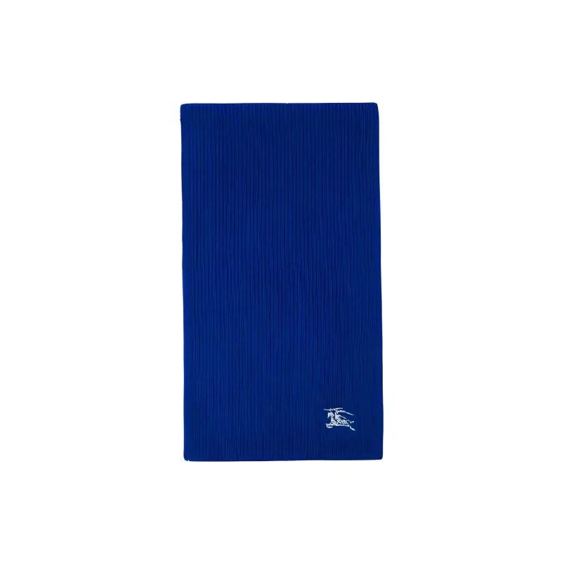 Burberry Knit Scarves Men's Blue-1