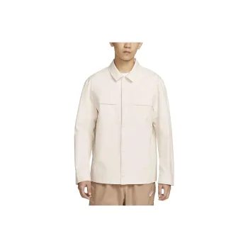 Nike Jackets Men Light Ivory White