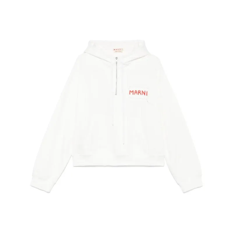 MARNI Logo Patch Hoodie-0
