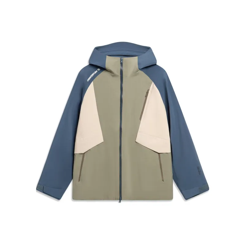 LINING CF Tracing Wulong Armor Collection Windbreaker Jackets Unisex Murky Olive Green-0