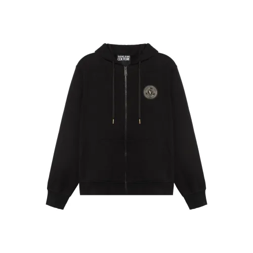 VERSACE JEANS COUTURE Logo print Cotton Hoodie