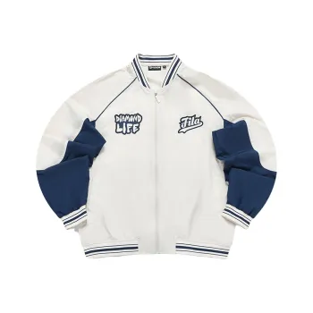 FILA FUSION Jackets Men Jasmine Milk White