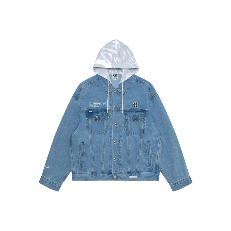 Aape Logo print Hooded Jacket-0