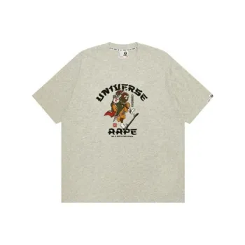 Aape T Shirts Men White Beige