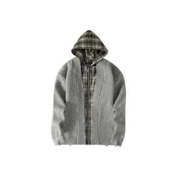 Poshbrain Knitwear Unisex Gray Coffee
