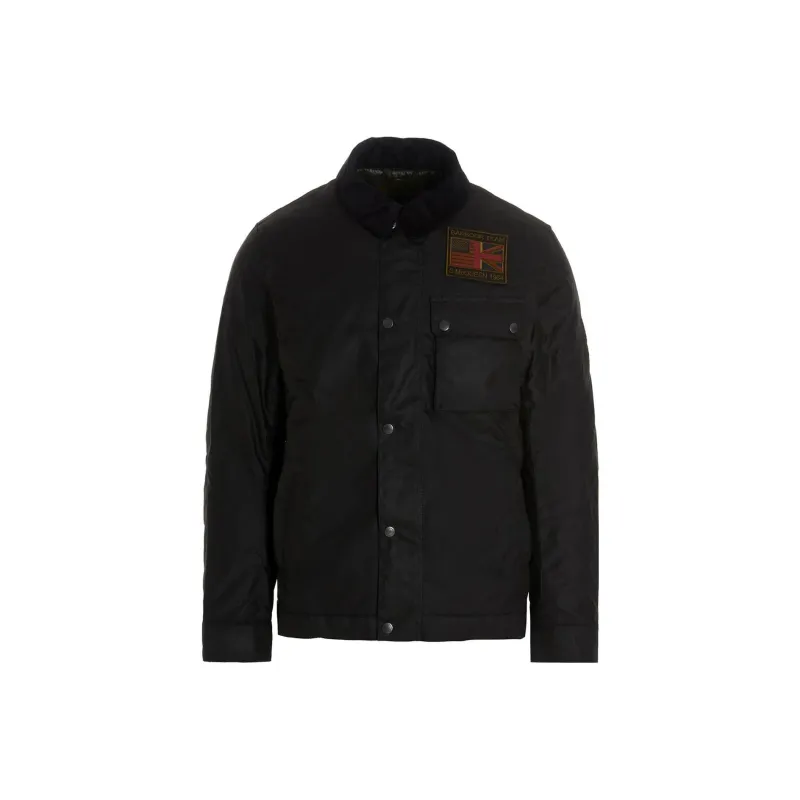 BARBOUR International Workers Wax Jacket-0