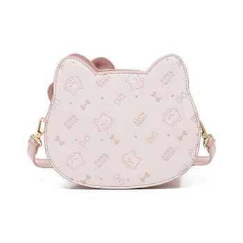 CHAOFANJI PU Shoulder Bag, Handbag, Crossbody Bag Regular Women's Cherry Blossom Pink