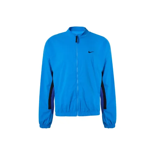 nike sneakers Jackets Men Blue