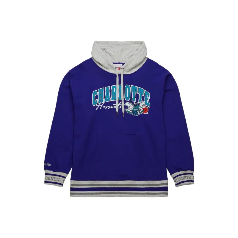 Mitchell & Ness x NBA Charlotte Hornets Sweatshirt Men's Blue-0