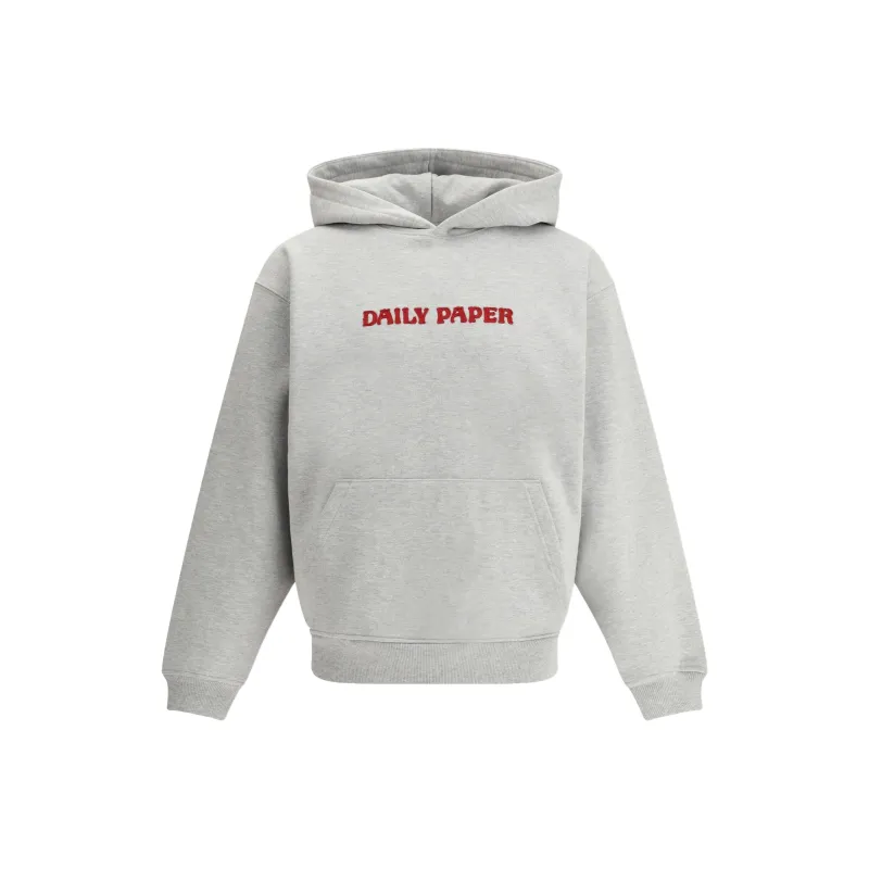 Daily Paper Logo print Hooded Sweatshirt-0