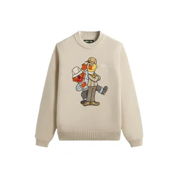 KITH X Sesame Street Bert & Earnie Crewneck Sweater