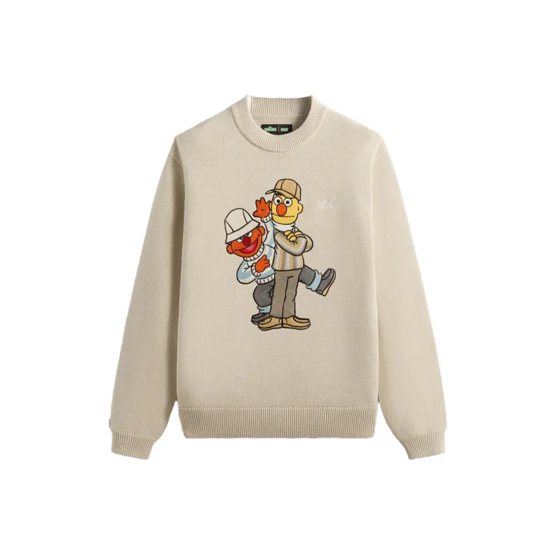KITH X Sesame Street Bert X Earnie Crewneck Sweater-0