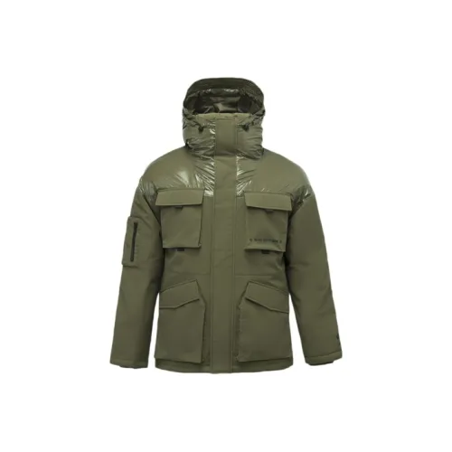 LiNing Down Jacket Men's Army Green