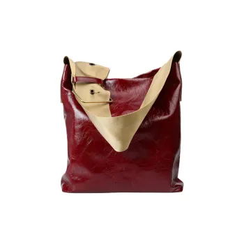 UMA WANG Adjustable Strap Shoulder Bag Tubas Women's Red