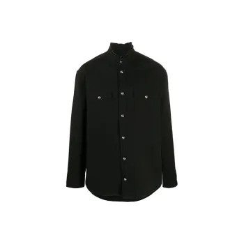 BALMAIN Denim Jackets Men Black