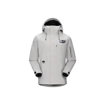 Panda Carefree Play Series Water-Resistant Windproof Wear-Resistant Warm Water-Repellent Windbreaker Jacket Men's