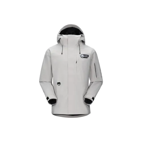 Panda Carefree Play Series Water-Resistant Windproof Wear-Resistant Warm Water-Repellent Windbreaker Jacket Men's
