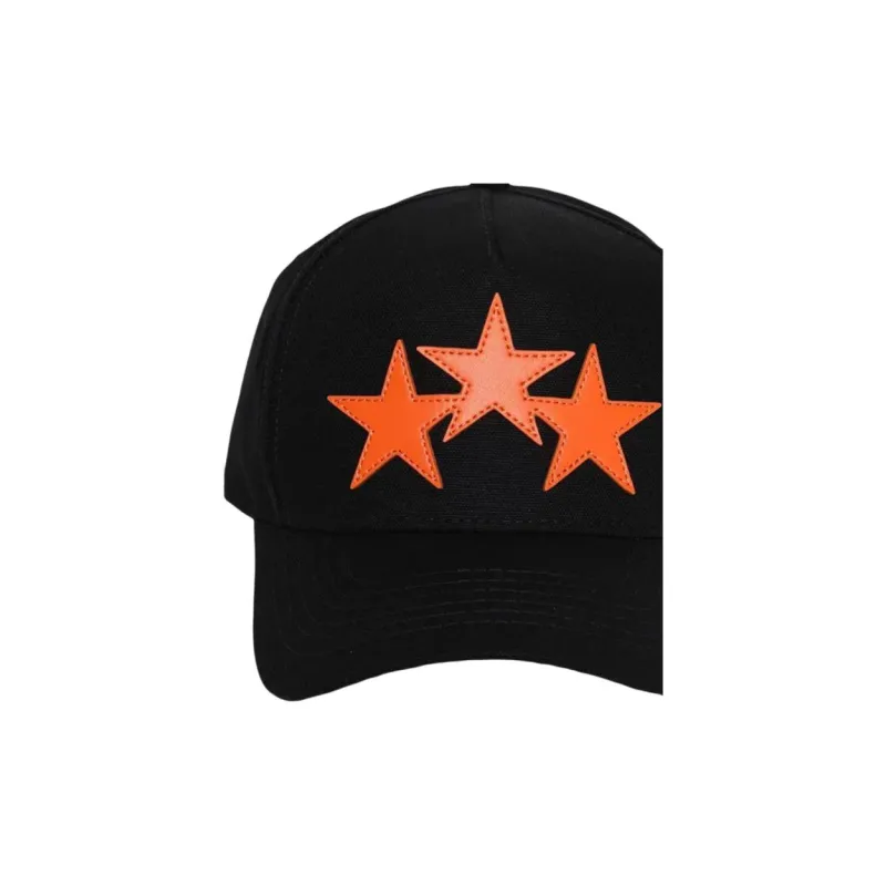 AMIRI 3 star Canvas Cap-2
