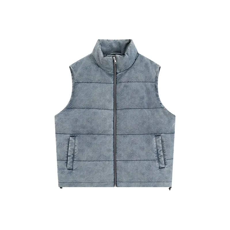 SPRAYGROUND Vest Unisex Denim Blue-0