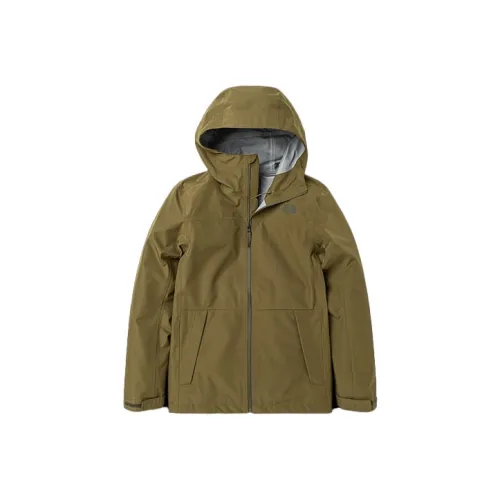 THE NORTH FACE City Outdoor Collection Windbreaker Jacket Men's Brown Green