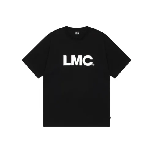 LMC 블랙 남녀공용 티셔츠