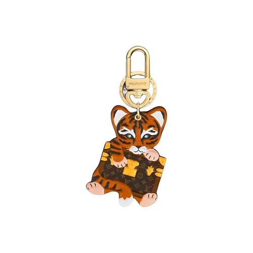 LOUIS VUITTON Precious Tiger Bag Charm And Key Holder