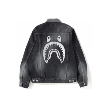 A BATHING APE Shark Denim Jacket