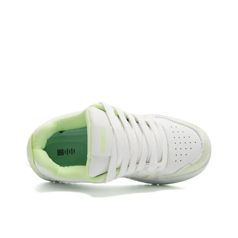 Circle Small Wear resistant And Lightweight Low Top Skateboard Shoes Unisex-16