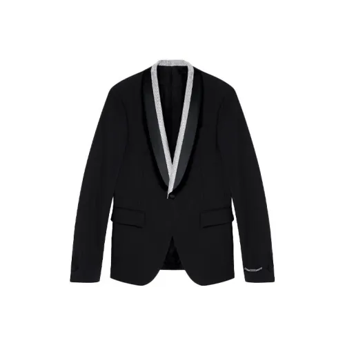VERSACE Business Suits Men Black