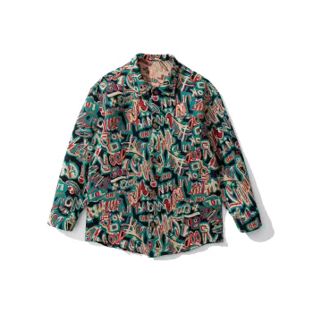 CSKS Jackets Coats Unisex Yarn Dyed Woven Jacquard