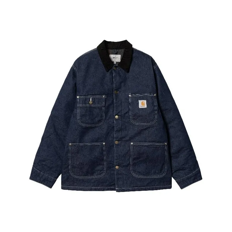 Carhartt WIP FW23 Tannin Series Denim Jackets Men Washed Dark Blue-0