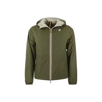 K WAY Jackets Coats Men's Green