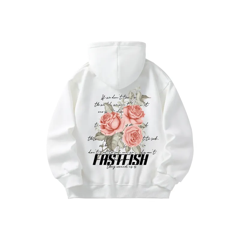 FASTFISH Sweatshirt Unisex White Heather Gray-4