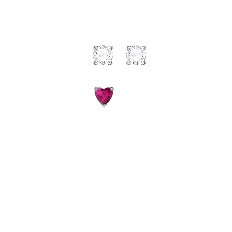 Swarovski Rhodium-Plated Necklaces Women's Silver-3