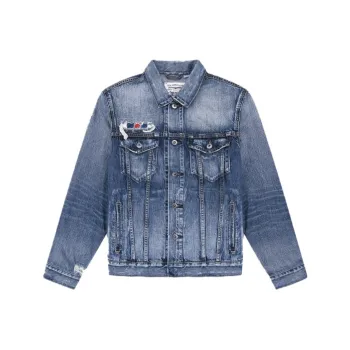 Levis Denim Jackets Men Blue