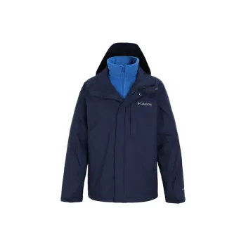 Columbia Waterproof And Windproof Windbreaker Jacket Men's Blue