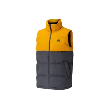Adidas Down Jacket Men's Yellow Black Multicolor