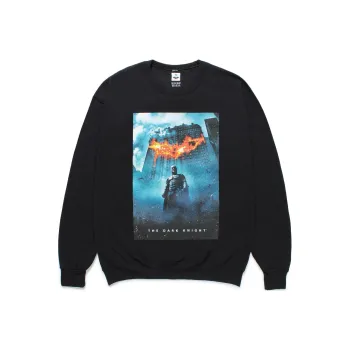 WACKO MARIA x THE DARK KNIGHT TRILOGY SS25 Sweatshirt Unisex Black