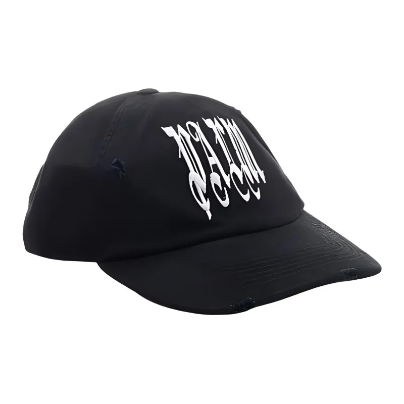 PALM ANGELS Logo-Embroidered Baseball Cap-1
