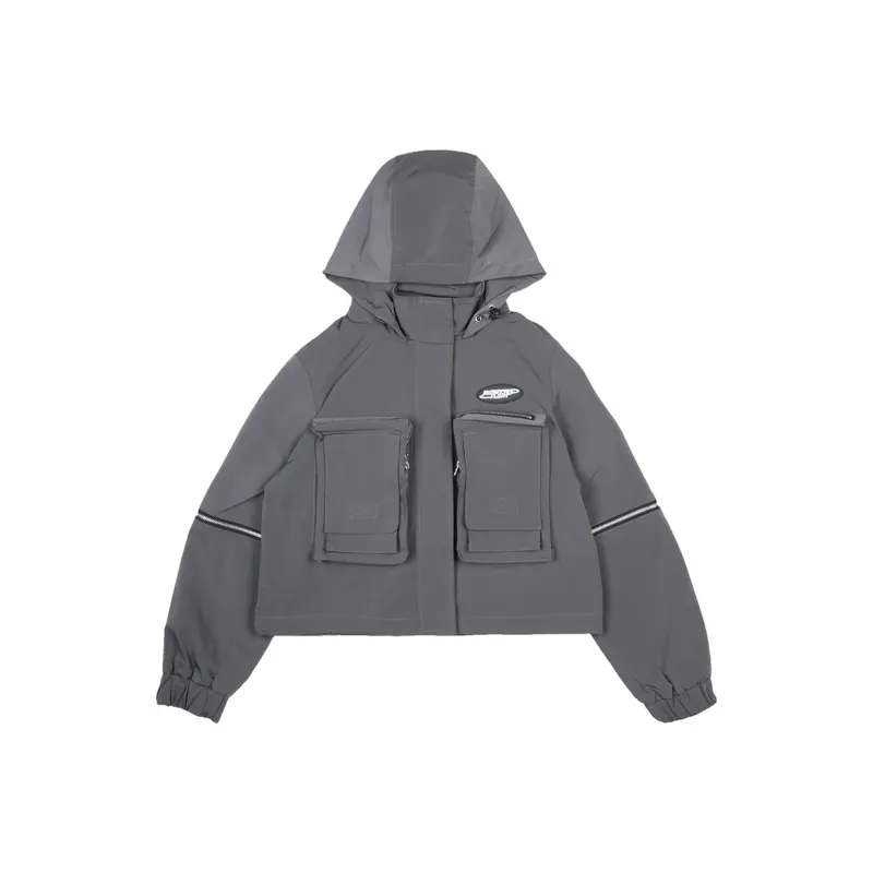 Ilovechoc X FLOAT Jackets Unisex Gray-0
