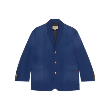 GUCCI Business Suits Men Blue