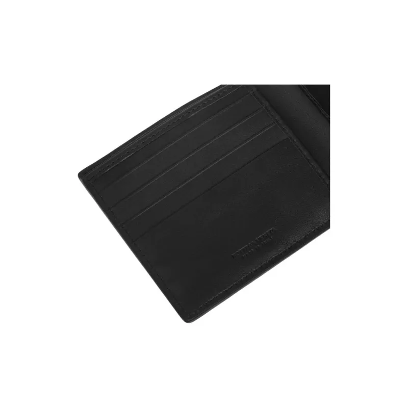 Bottega Veneta Calfskin Wallet Men's Black-5