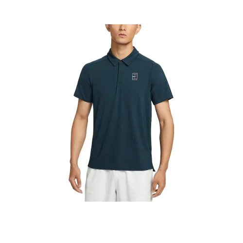 Nike Court AdvantageDri Fit T Shirt Men's Deep Sea Blue