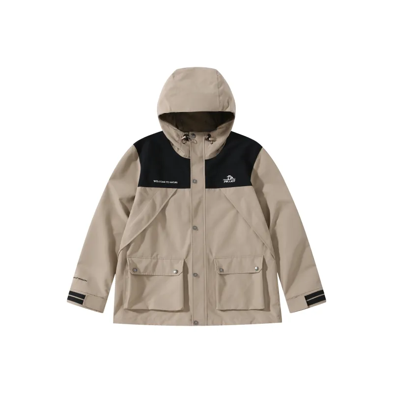 PELLIOT Classic 1.0 Waterproof, Windproof, Breathable, Abrasion Resistant, Thermal Windbreaker Jacket Unisex-0